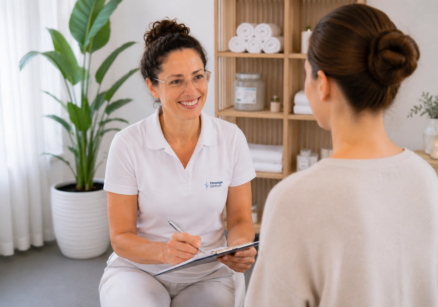 Auf das Anliegen abgestimmte therapeutische Massage im Massage Zentrum Sursee